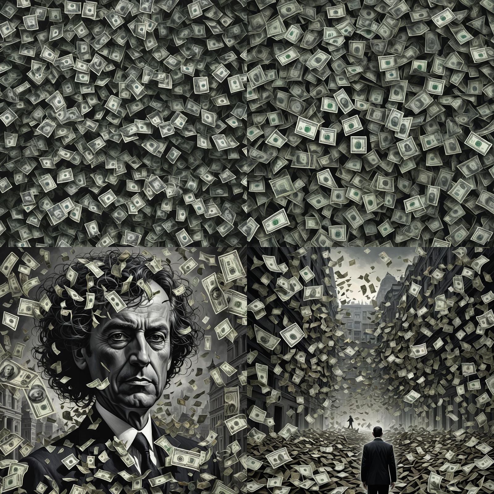 Perfect Facade: Broken System in Light and Shadow