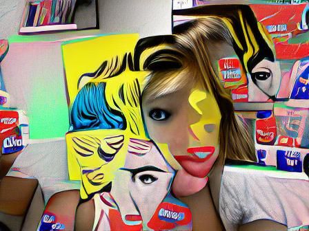 Hyperrealistic Portrait of a Woman in Neutral Colors