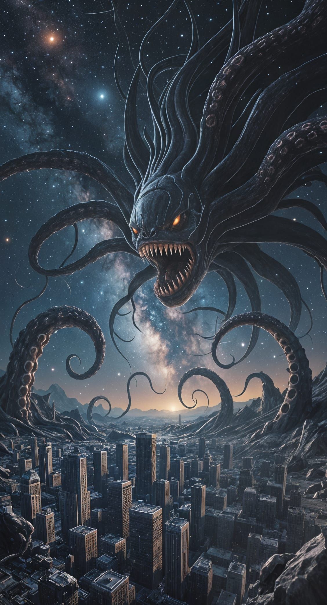 Cosmic Wasteland: Tentacles Among Distant Quasars