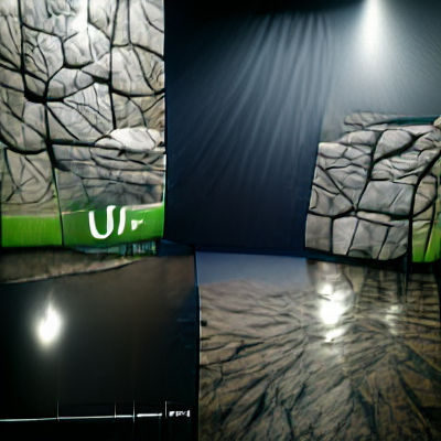 Abstract Explosion of Color: The Essence of Satisfaction