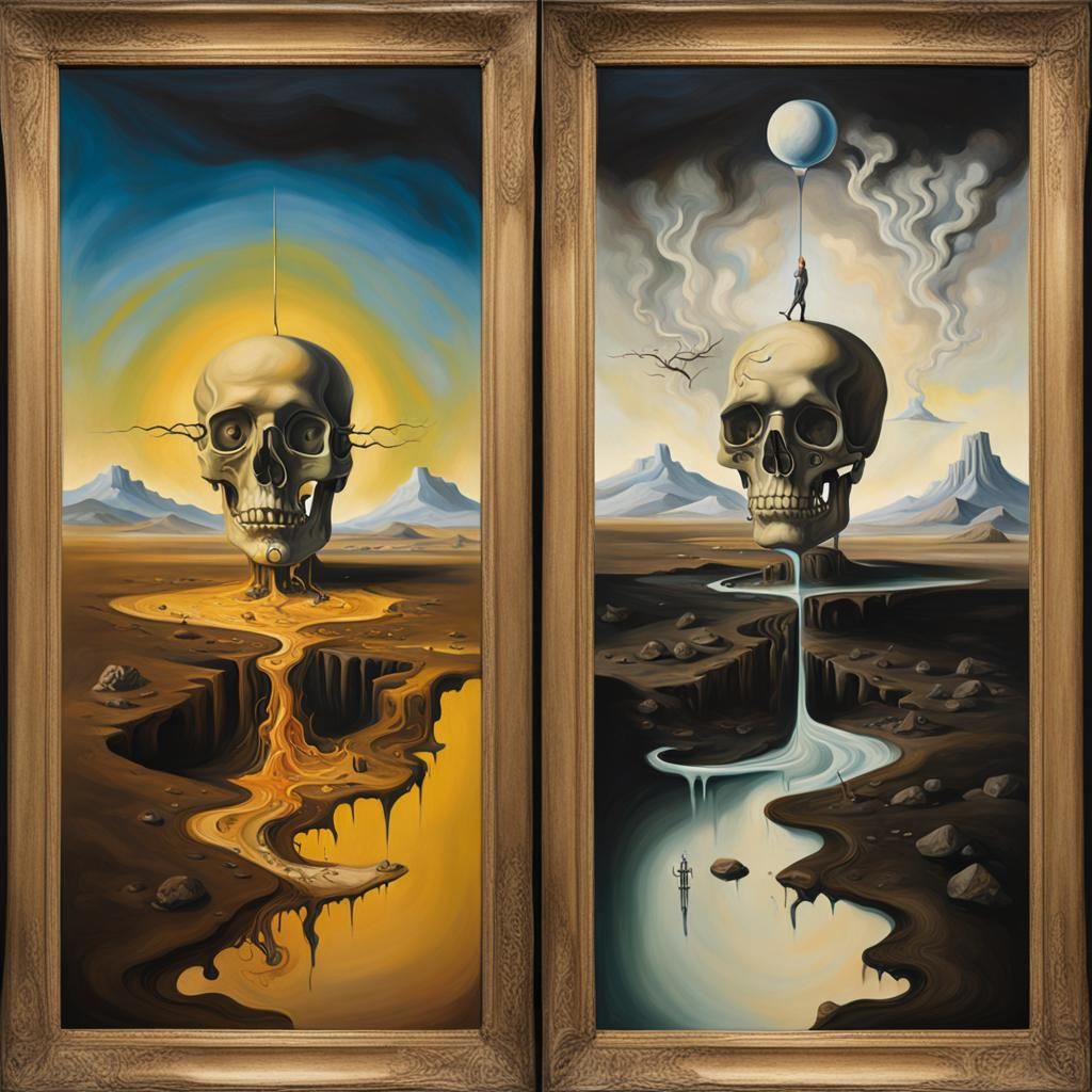 Duality: A Surreal Vision of Two Worlds