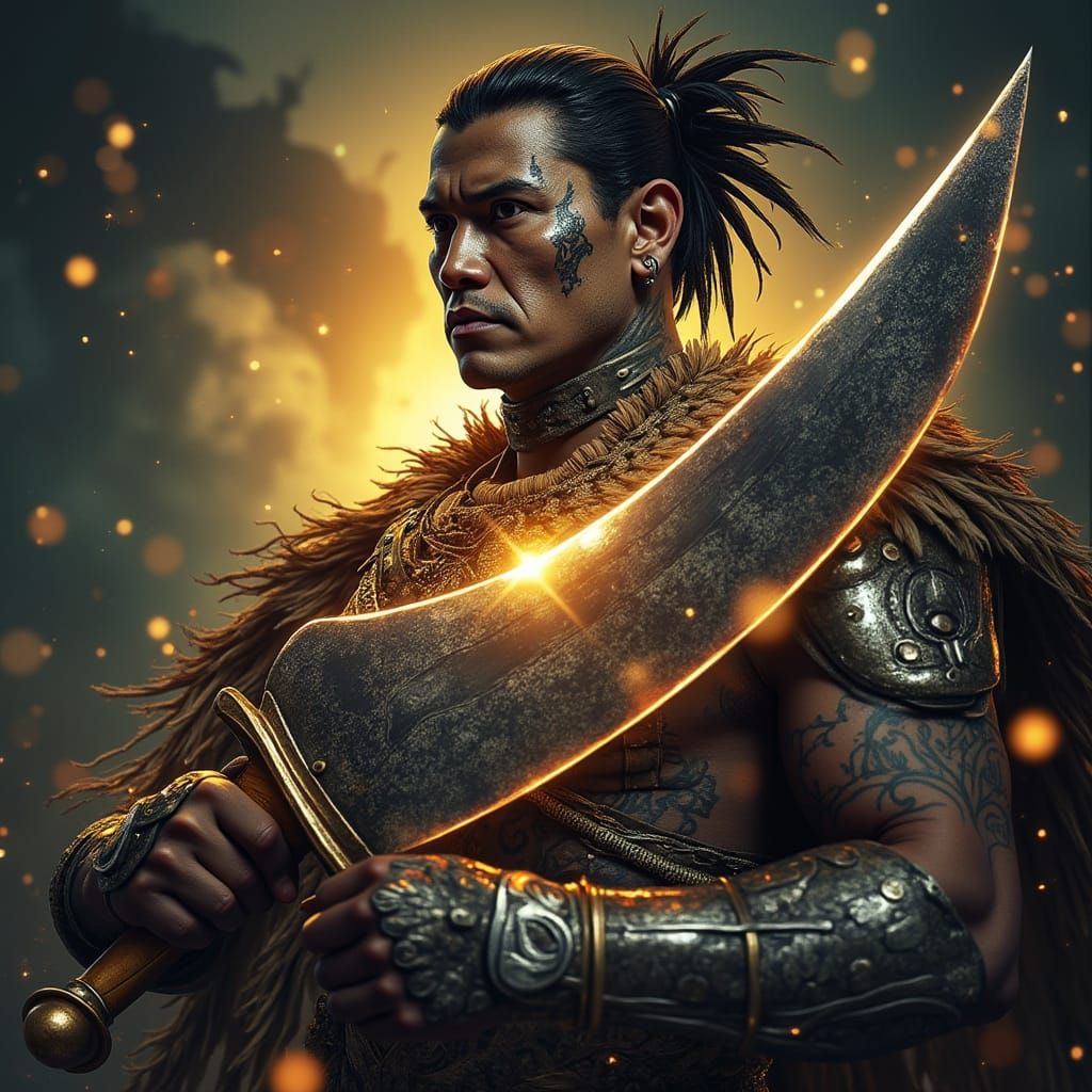 Re-imagined.....Lapu-lapu, the valiant Filipino hero