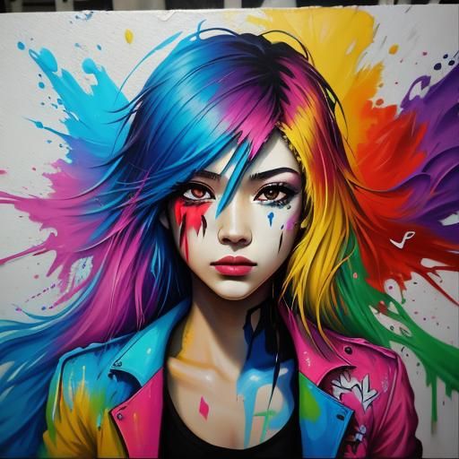 Graffiti Art: Female Transitioning from Pain to Peace