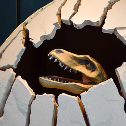 Dinosaur Egg Hatching