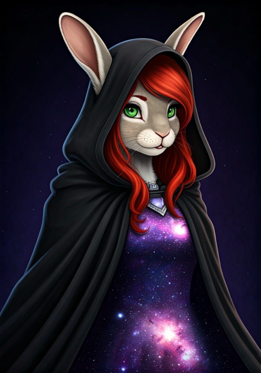 A Sorceress in Celestial Velvet