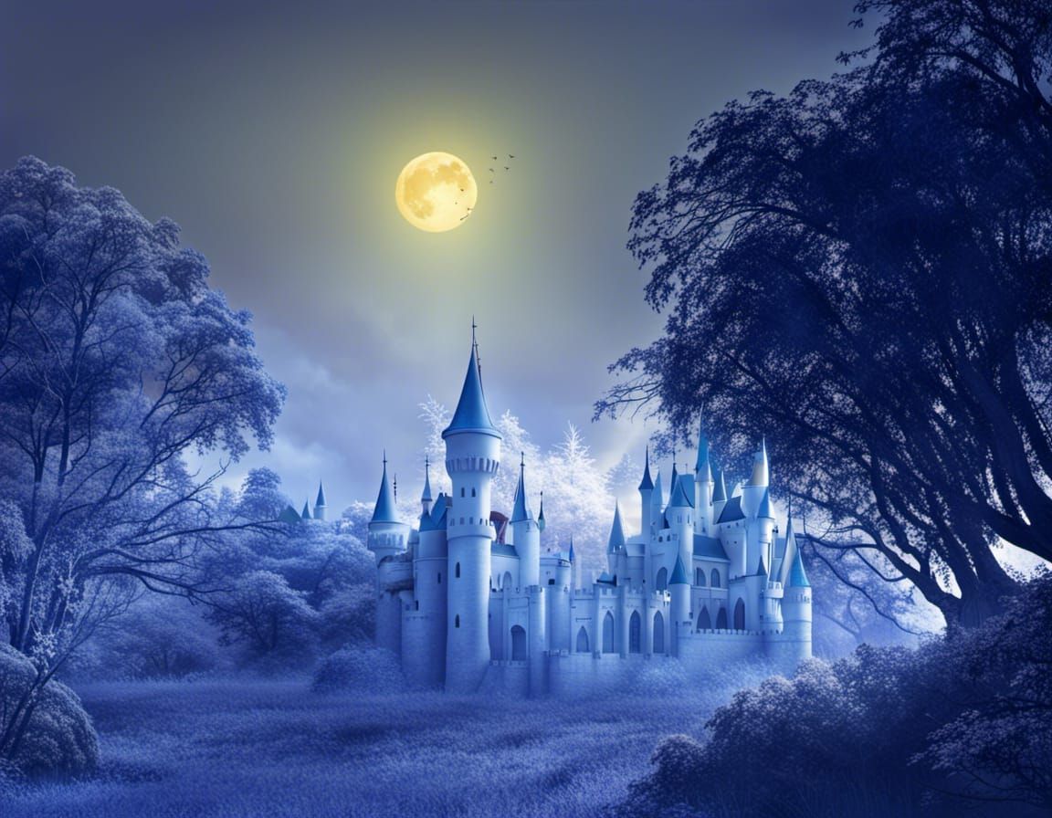 Fantasy Castle in a Classic Style