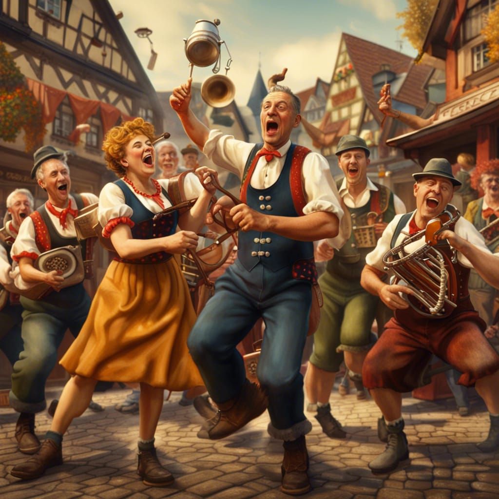 Oktoberfest Celebration with German Polka Band