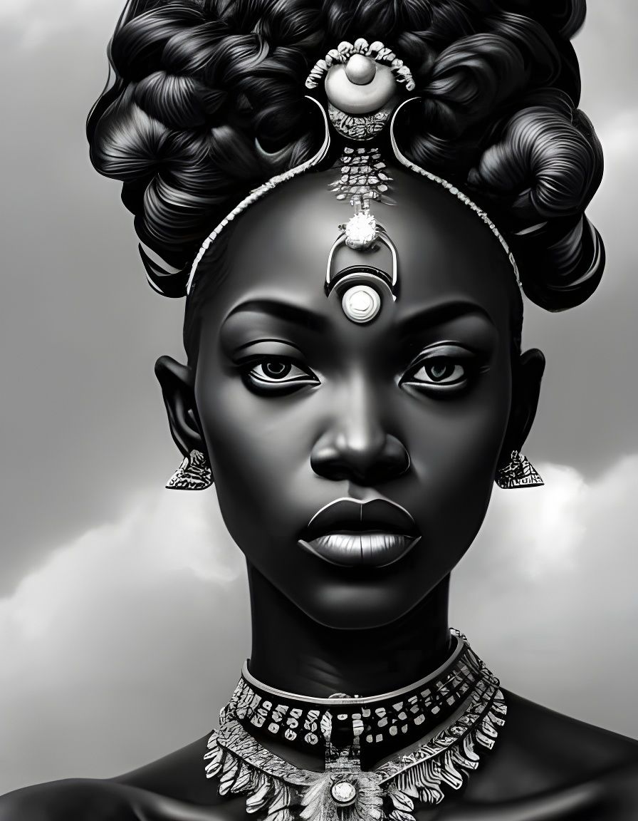 Black and White Portrait