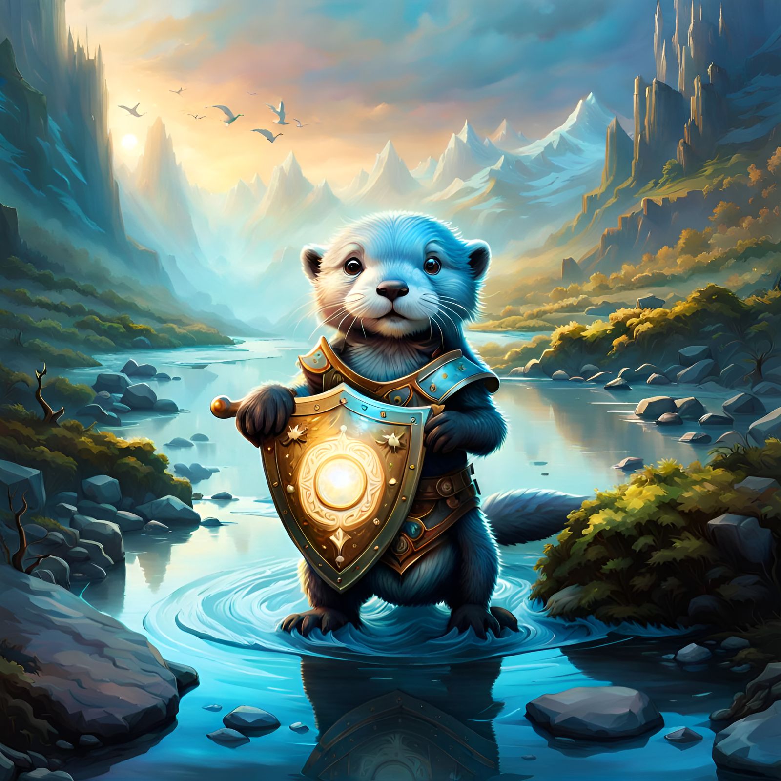 Happy New Year ! 💖 from baby 🦦🛡️