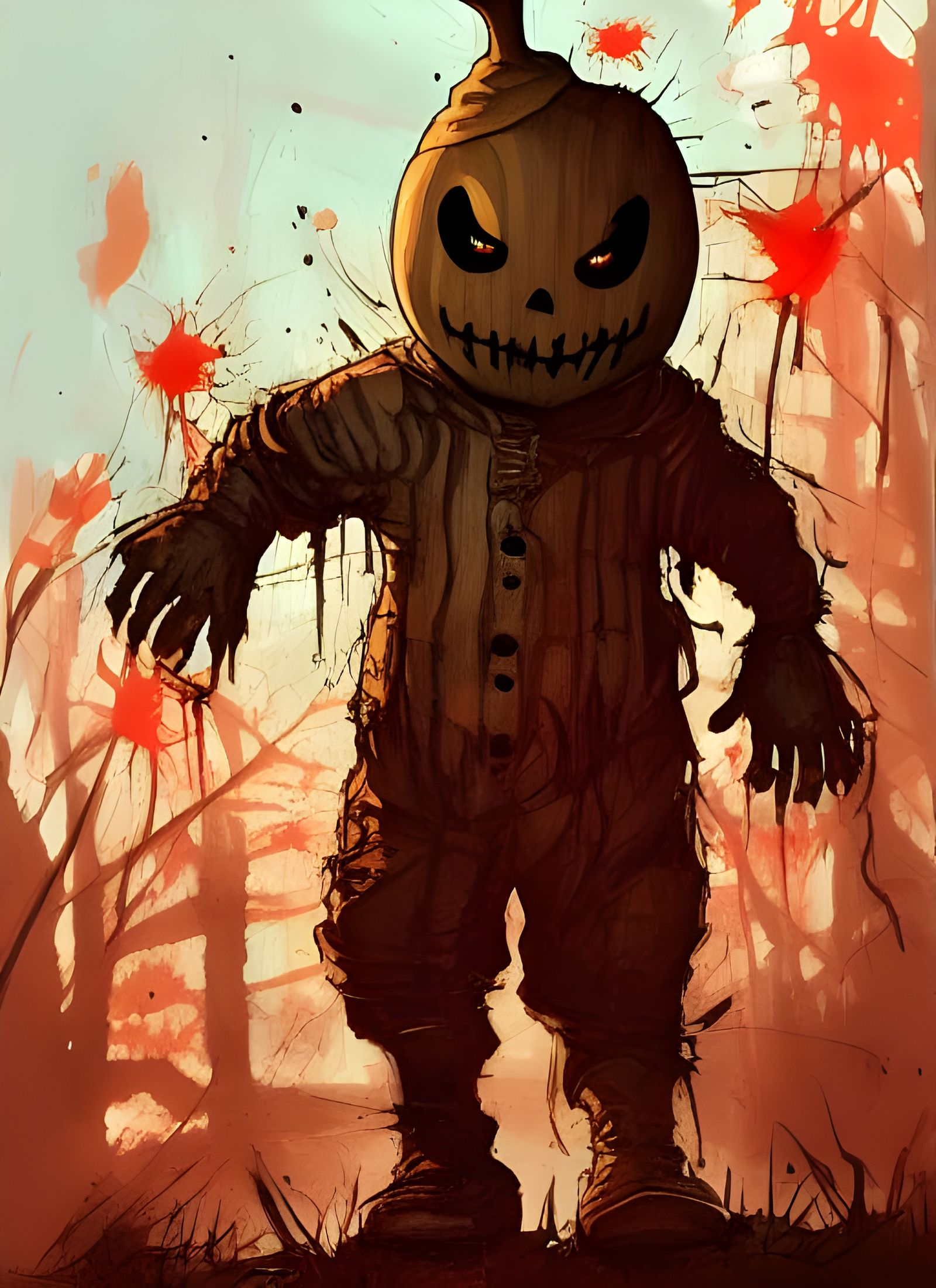 Terrifying Trick 'r Treat Horror Speedpaint