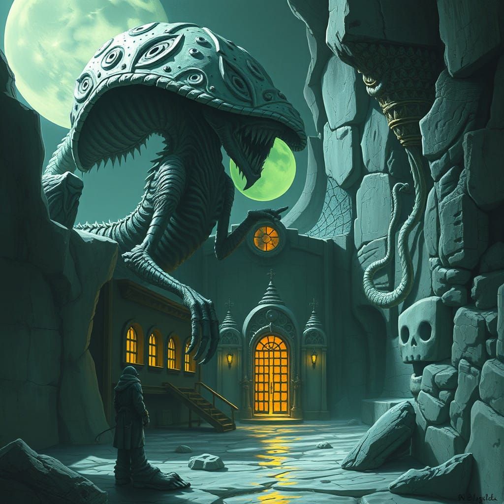 Escape from a Dystopian Alien Penal Colony