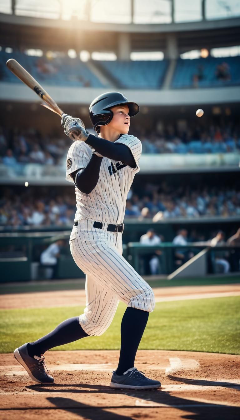 Helga Hits Home Run in Sports Photography Style