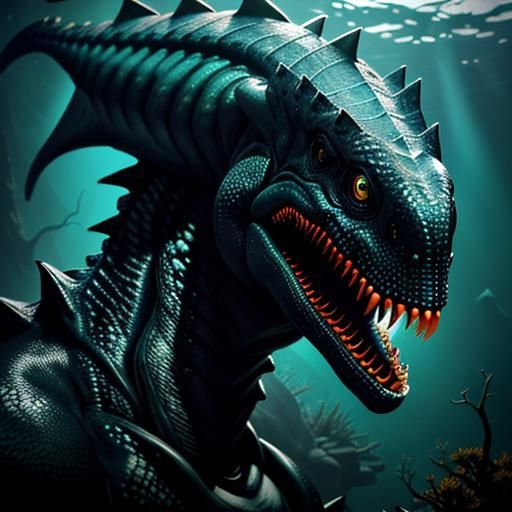 Scuba Diver Confronts Lovecraftian Horror in Ocean Depths