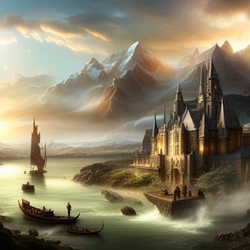 Epic Age of Enlightenment Digital Painting