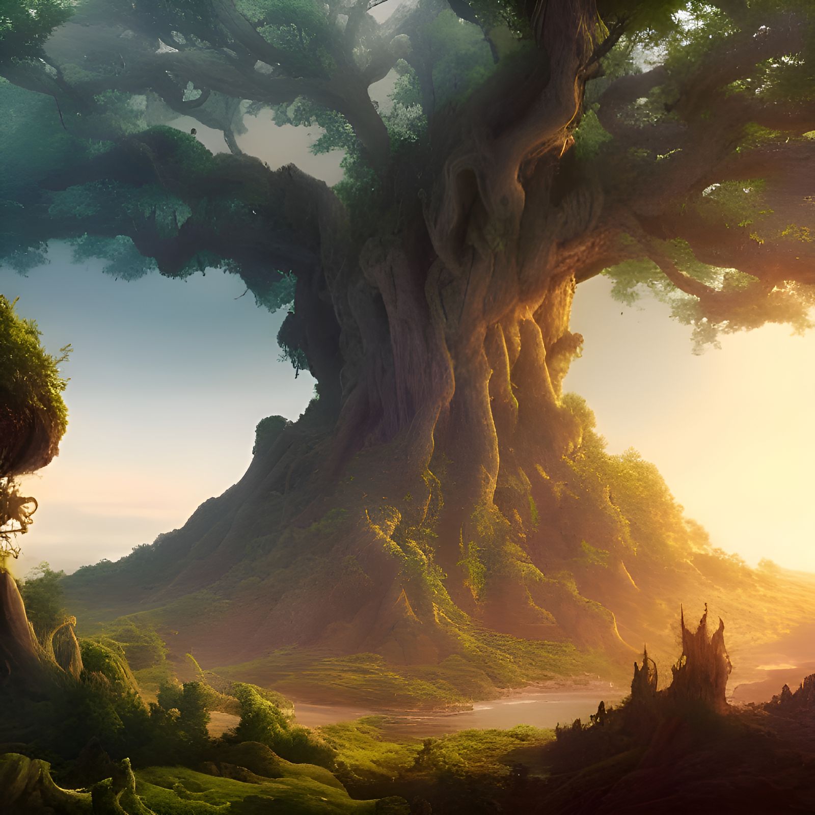 Yggdrasil, The World Tree