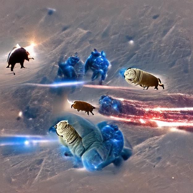 Tardigrades Riding a Comet to Primordial Earth