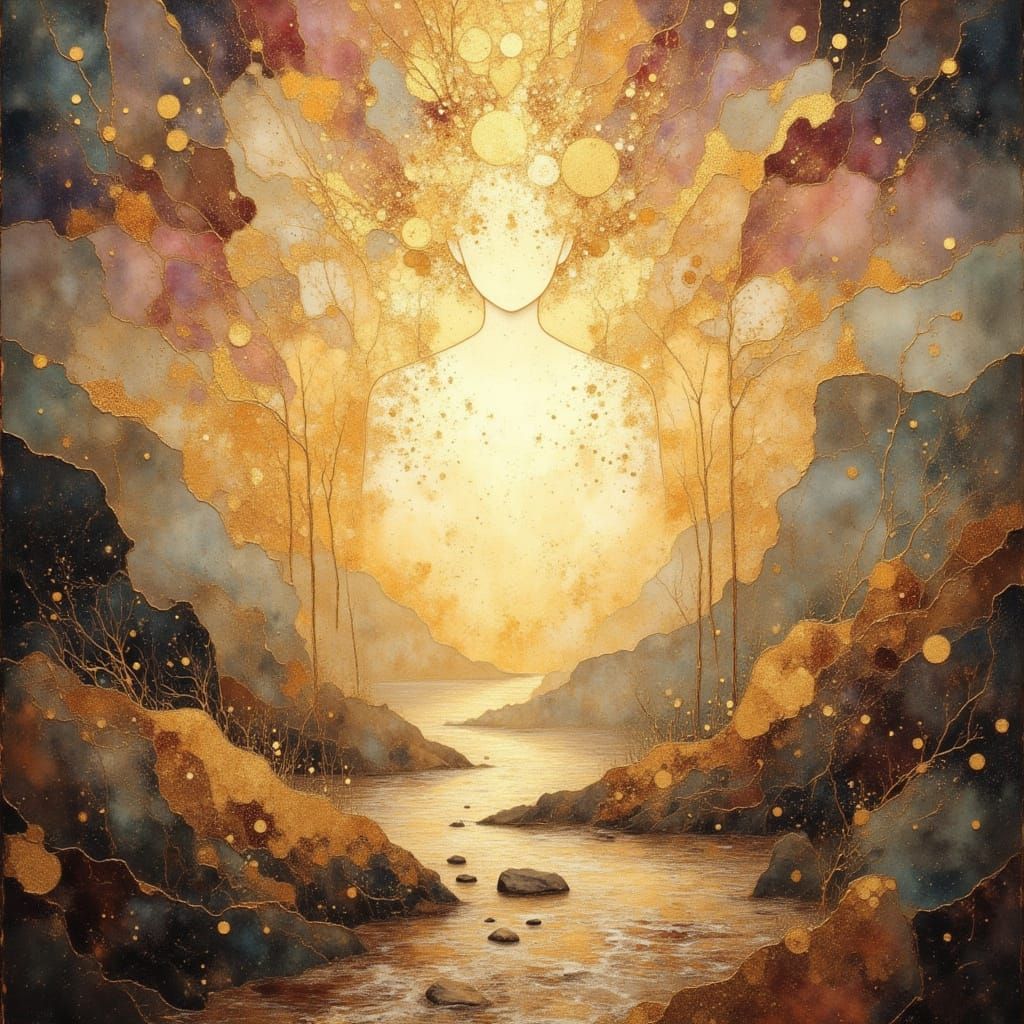 Illuminated Landscapes Radiating Light and Peace