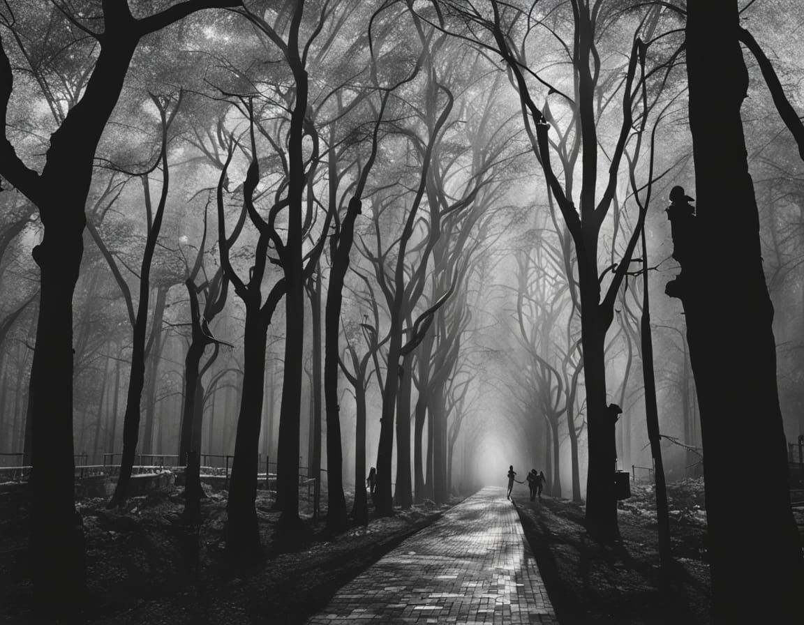 In the style of Michael Kenna