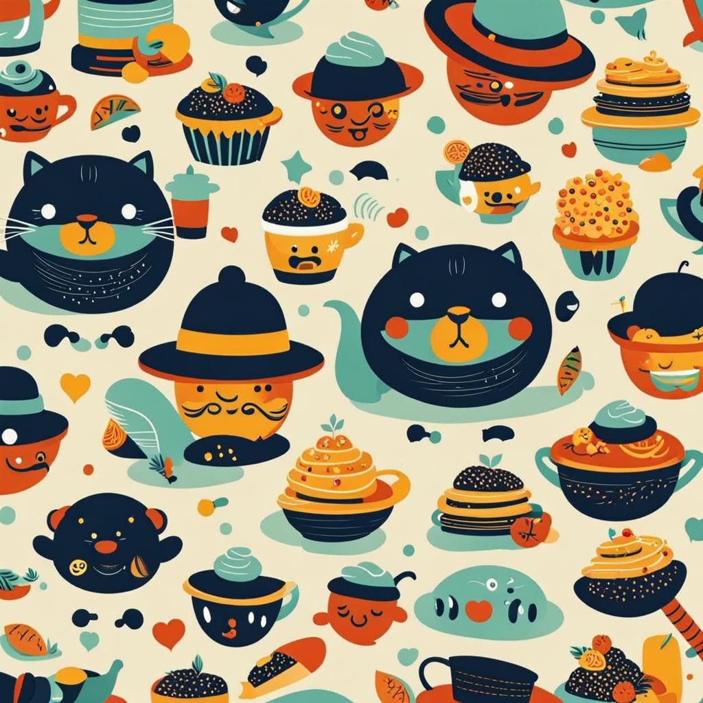 Abstract Icon Design for Nickname Frigato