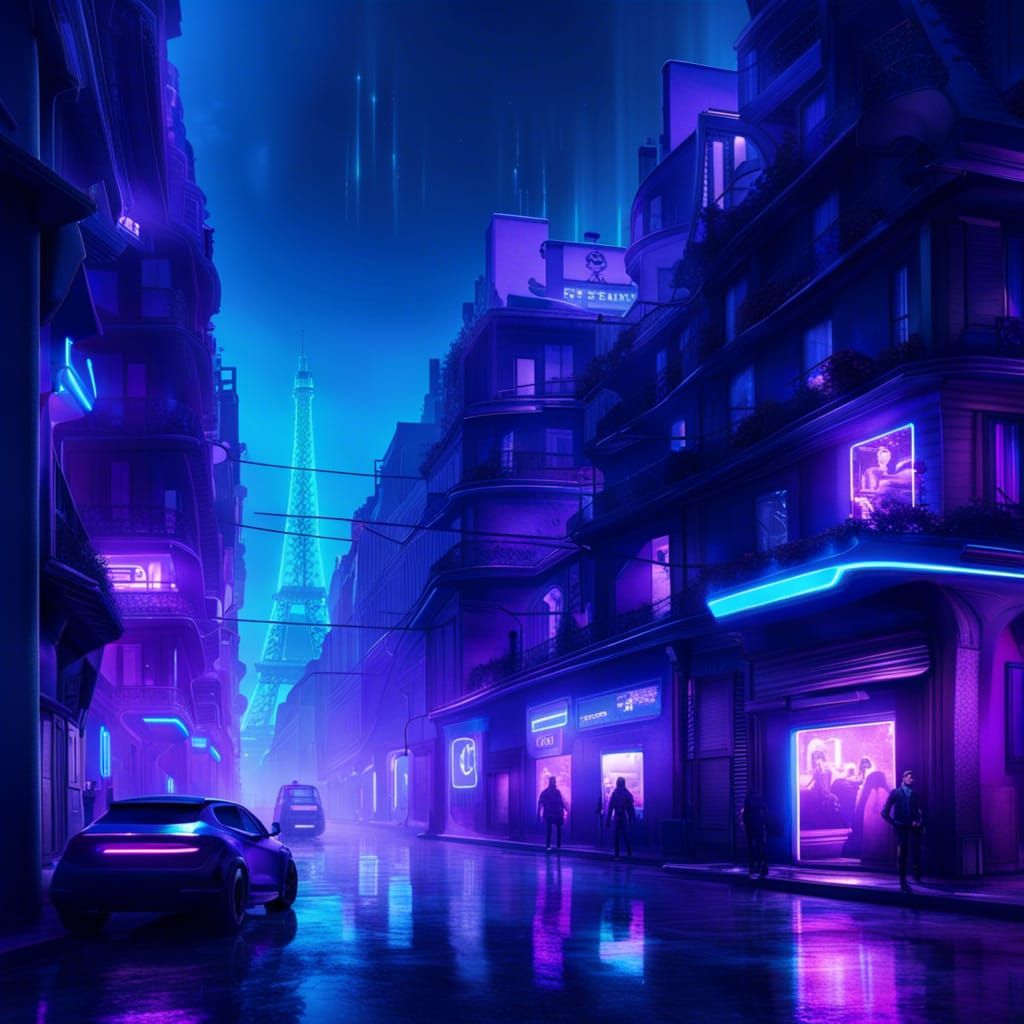 Futuristic Paris