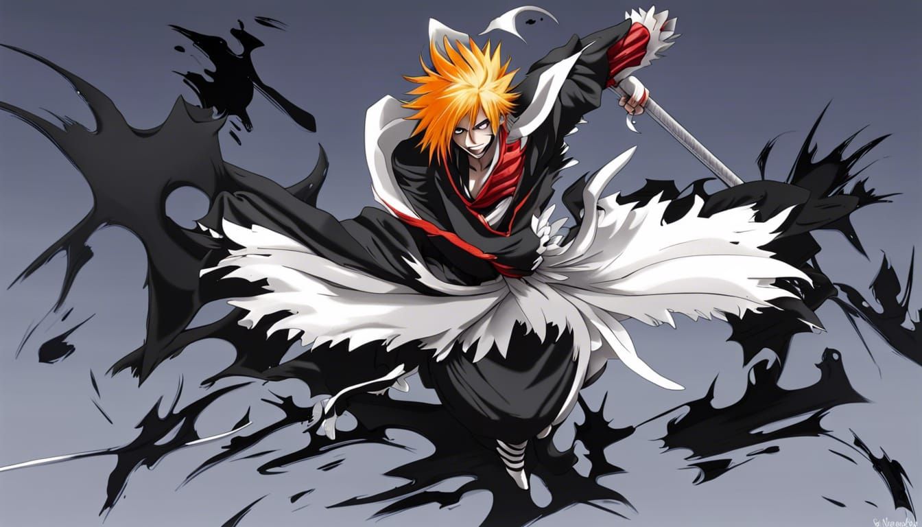 Ichigo Final Bankai Form: Anime Key Visual