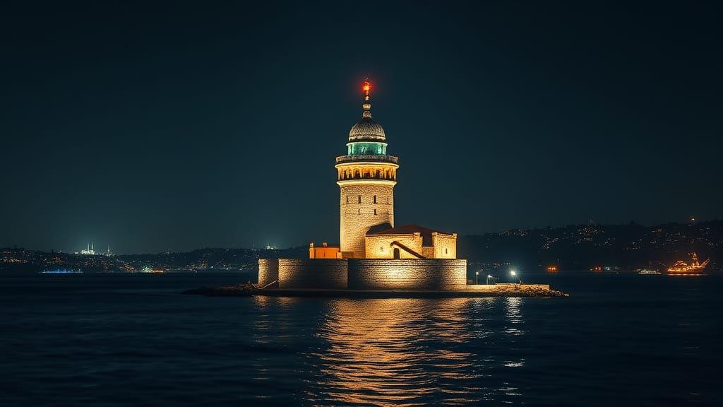 The Maiden's Tower Lighthouse, Istanbul