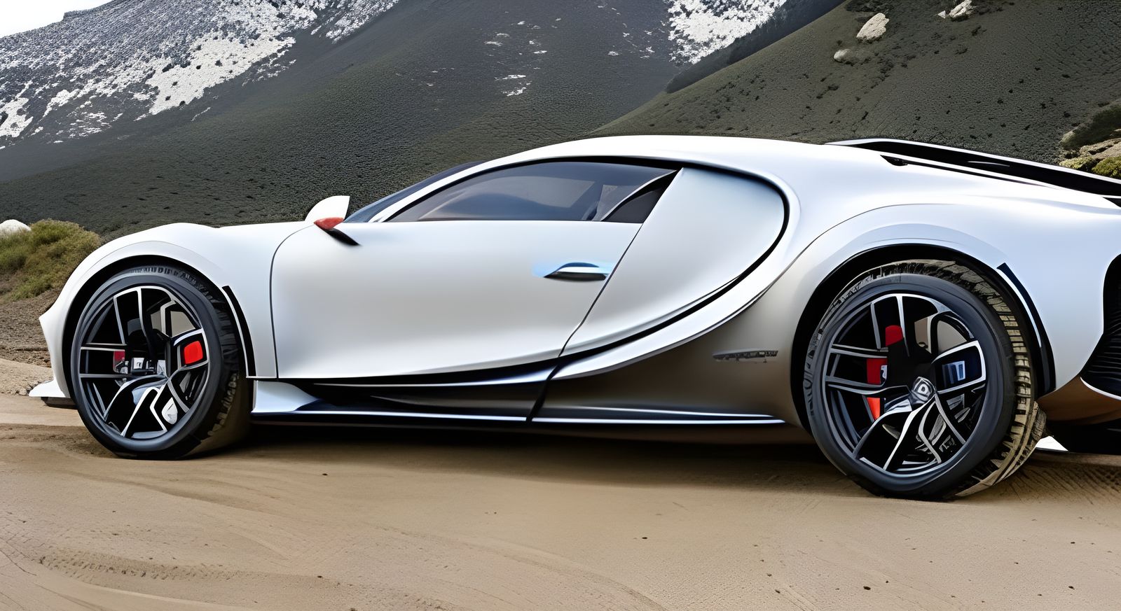 Off-Road Bugatti Chiron: Desert Supercar