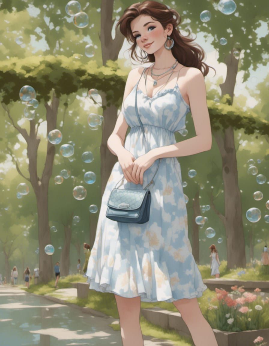 A mermaid named Aquamarine.