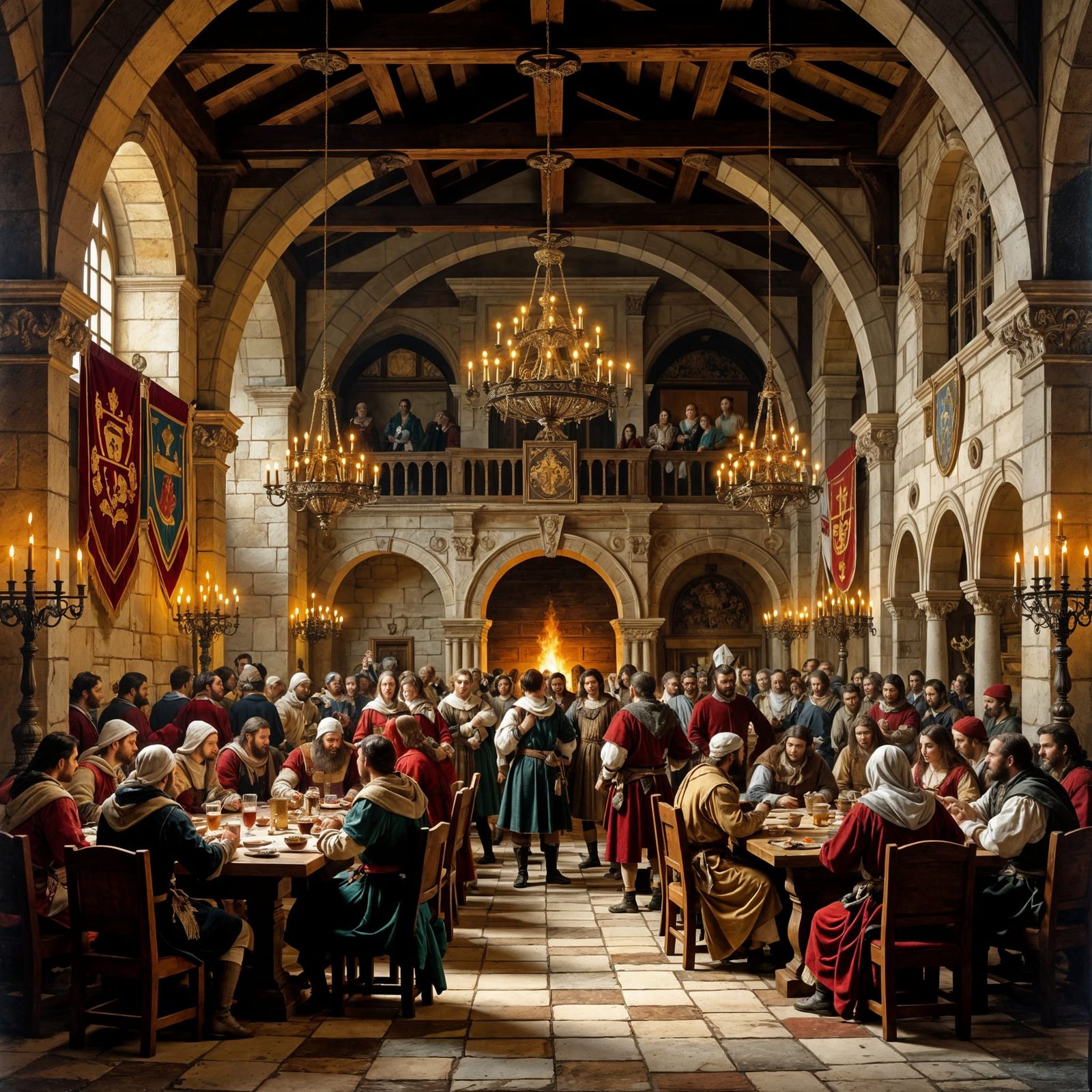 Renaissance Feast in Grand Tavern