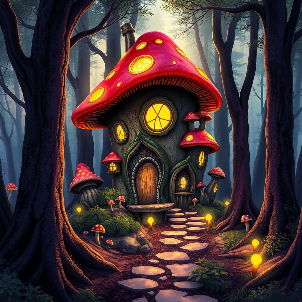 Mushroom house