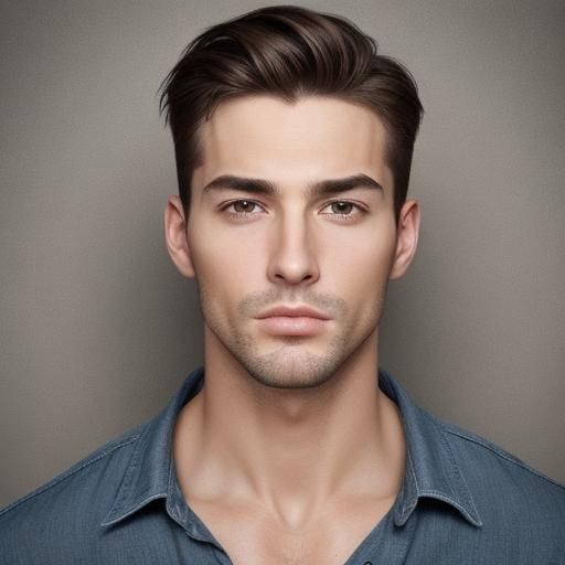 AI's Vision of the Perfect Man's Face