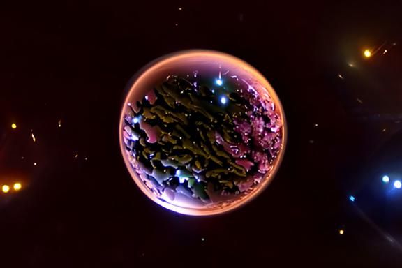 Alien World Amidst Distant Stars