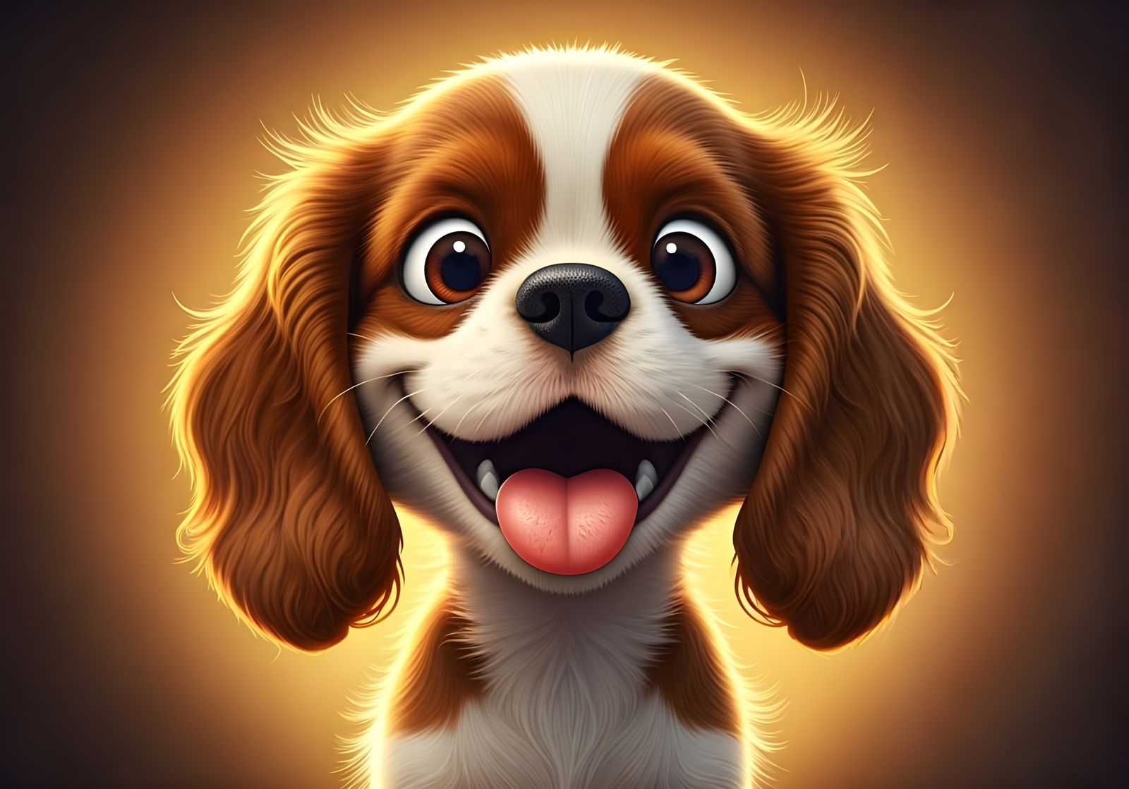 Sunny Disney Pixar Cavalier King Charles Spaniel Puppy