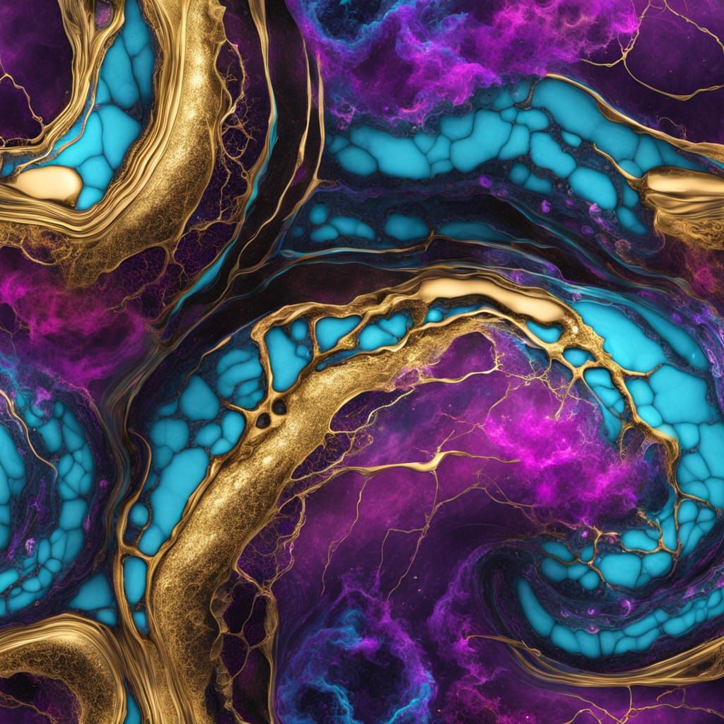 Cosmic Life Birth as Liquid Sculpture