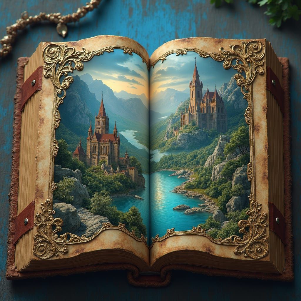 Medieval Book Reveals Miniature Fantasy World