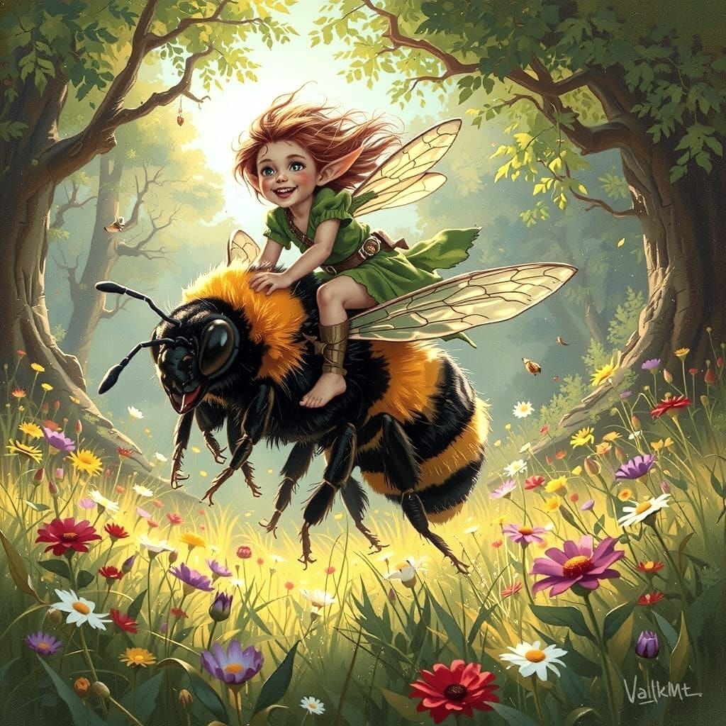 The Lesser Meadowborne, and Their Curious Mounts