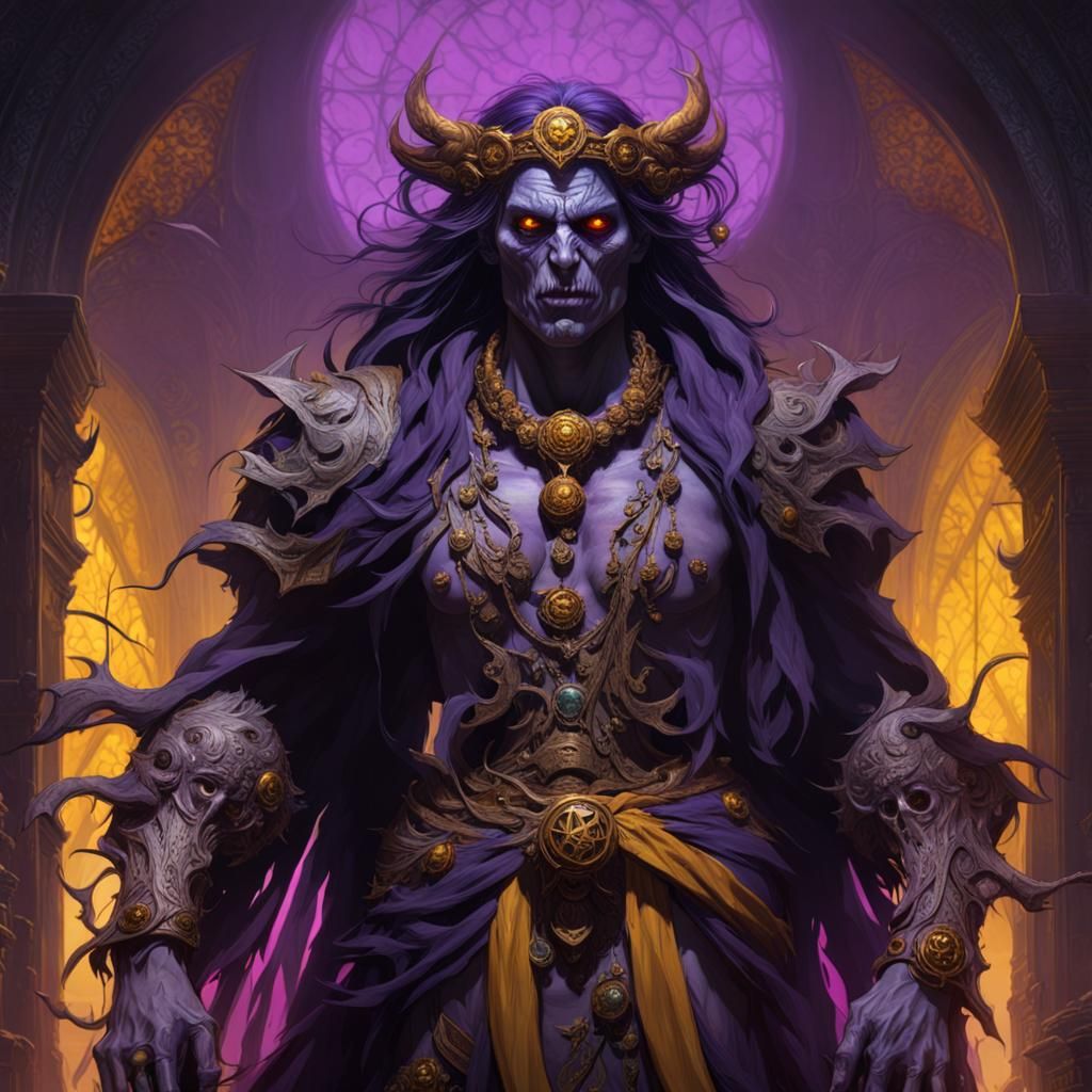 Ghouls in Dark Fantasy Style