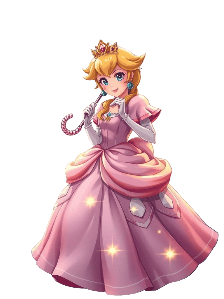 Princess Peach in Sparkling Regalia
