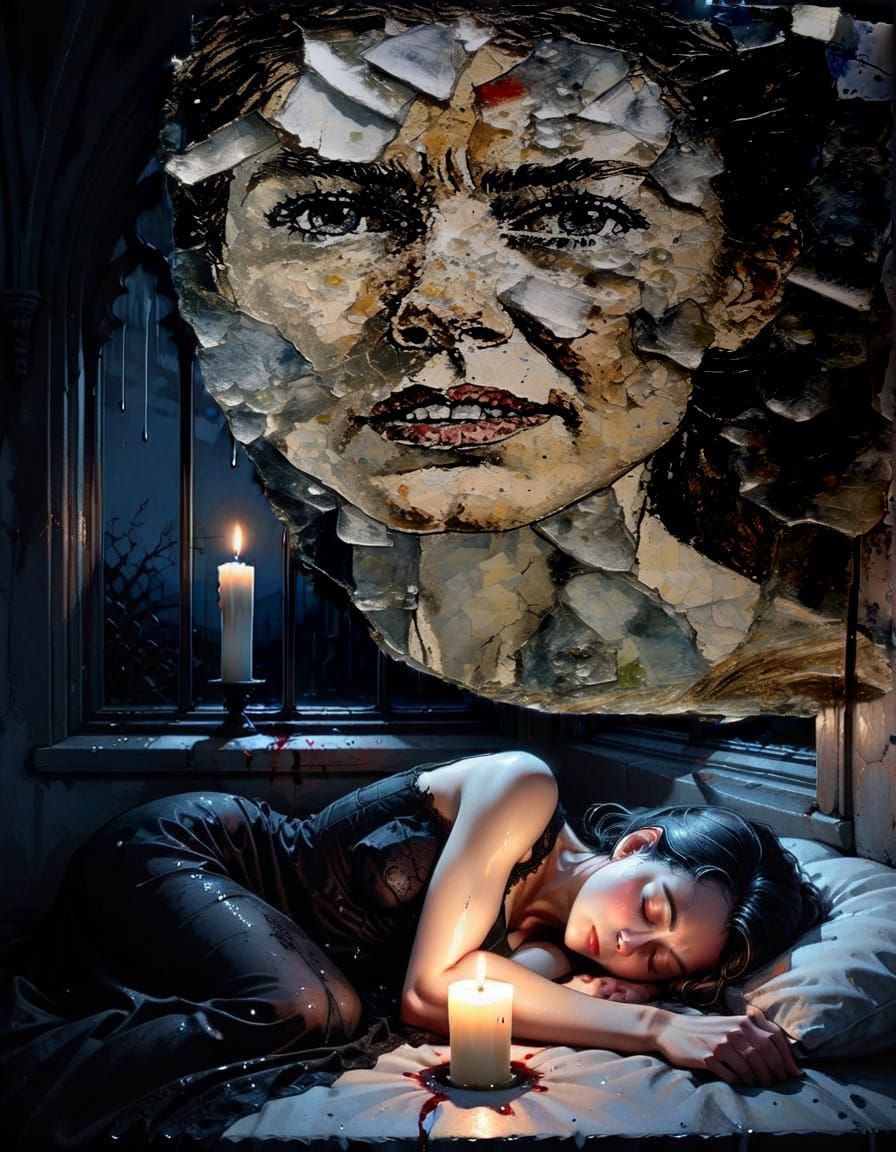 Distorted Portrait of a Lost Sorority President