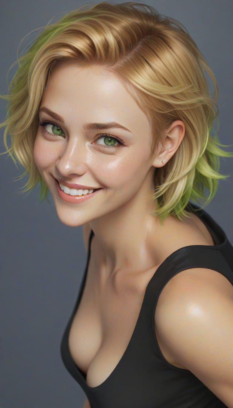 Sultry, Hyperrealistic Pixie in Filmic Concept Art Style