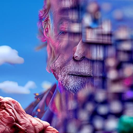 Unexpected Love: A Detailed Digital Painting