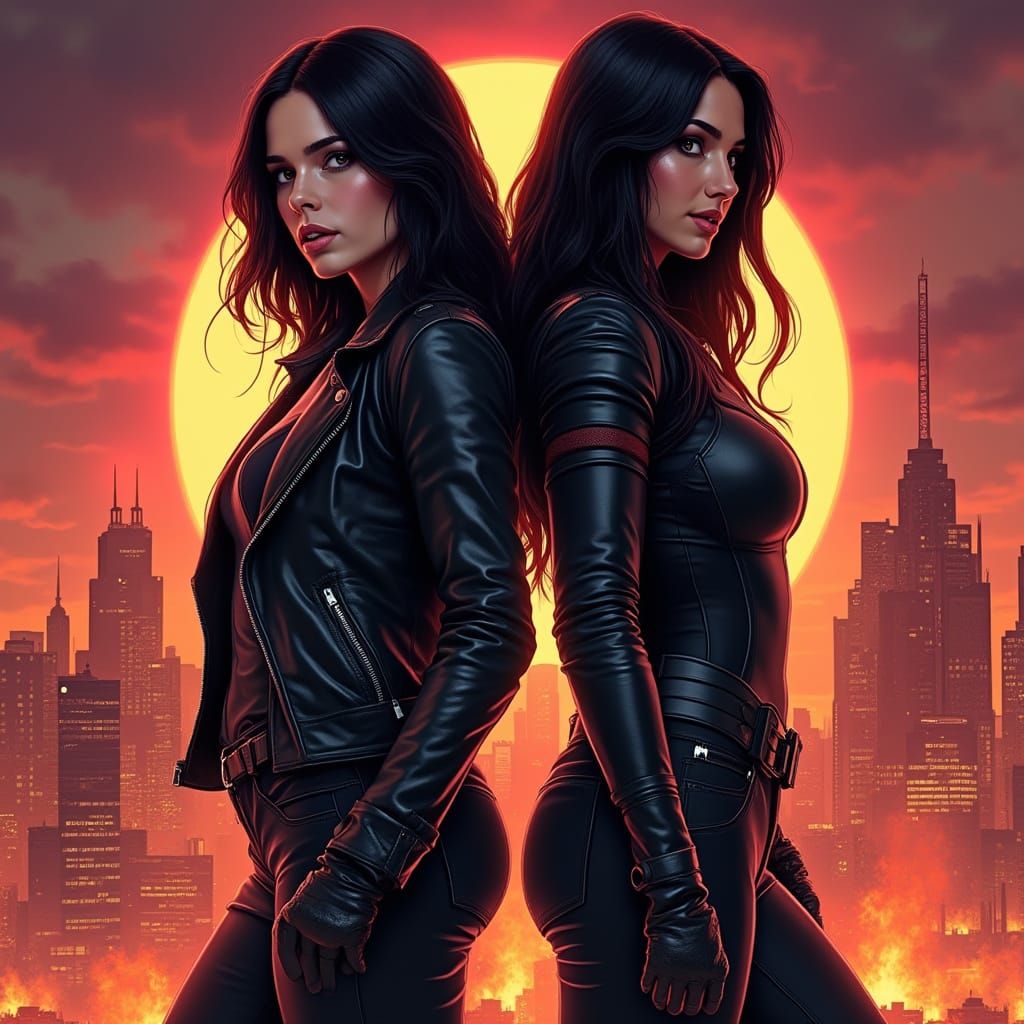 Jessica Jones and Skye: Back-to-Back Superheroes