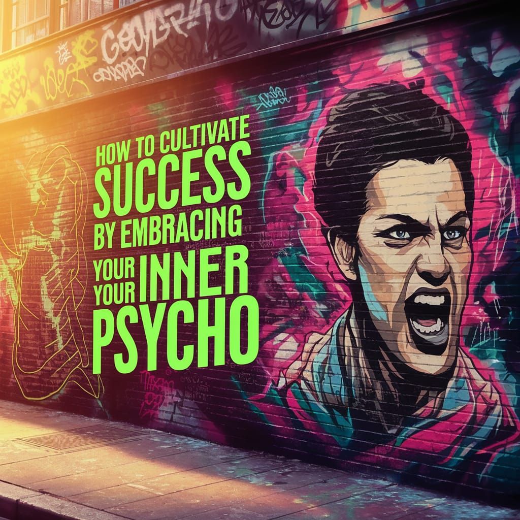 How to cultivate success by embracing your inner psycho