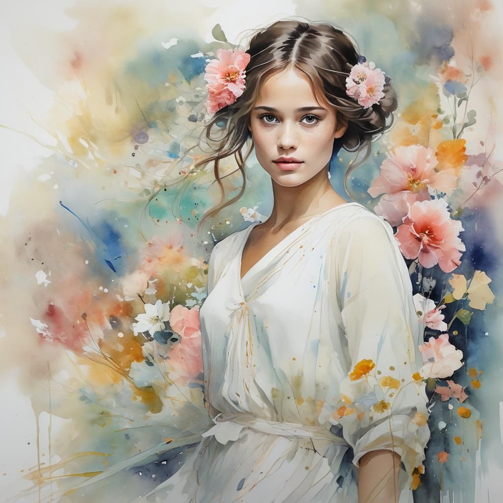 Glowing Colors Inspired by Klimt's Golden Era