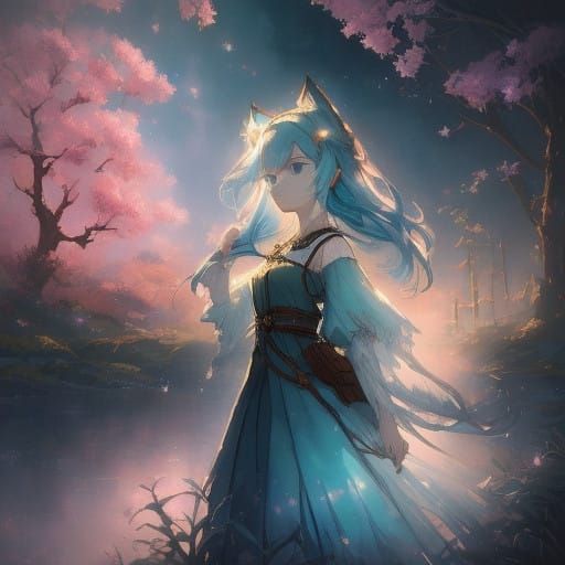 Whimsical Anime Dreamscapes in 8K Resolution