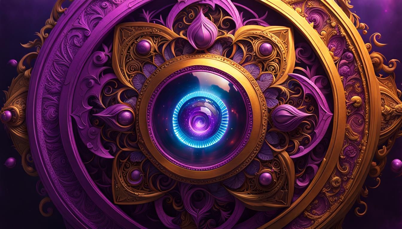 Dark Fantasy Hippie Masterpiece in Dynamic Lighting