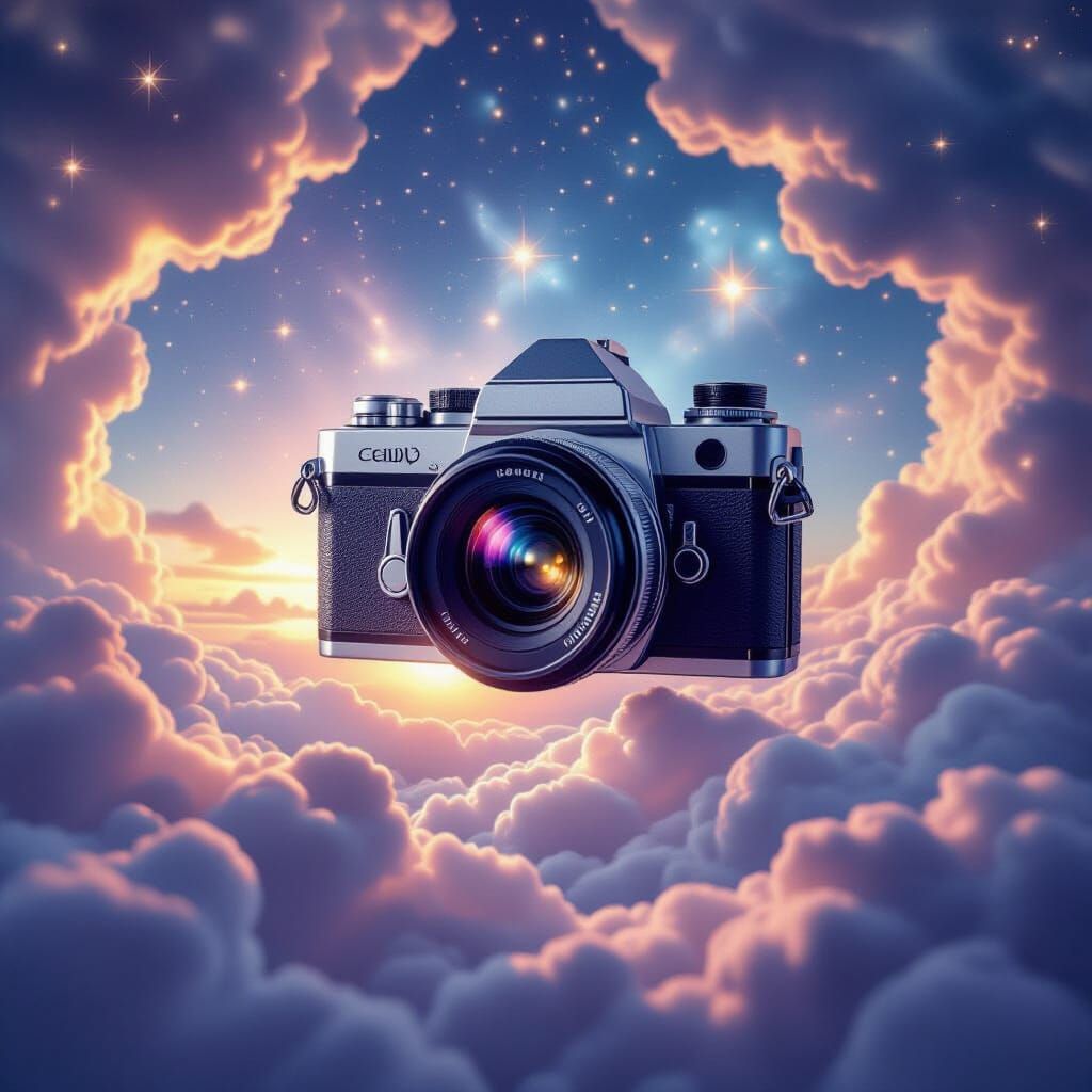 Magical Camera Captures Distant Galaxy in Dreamy Style