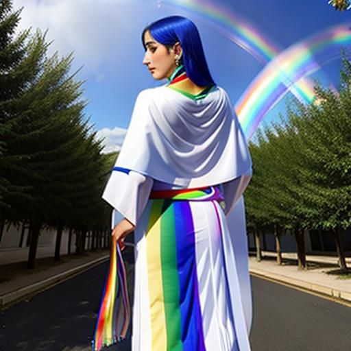 Rainbow Tallit: A Spectrum of Faith