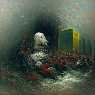 Dystopian Cubicles: A Capitalistic Nightmare