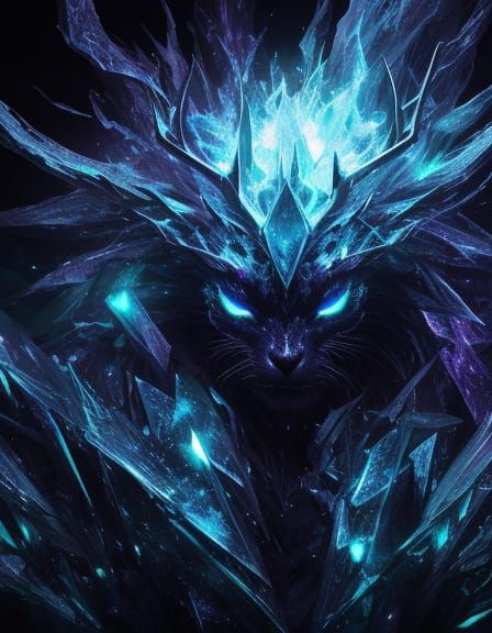 Crystal Eyed Beast Emerges from Void